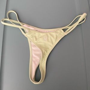 Boutinela trendy ocean blue cheeky bikini bottoms